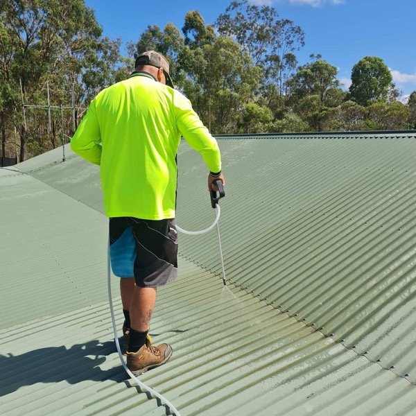 Metal Roof Cleaning - Final Inspection & Cleanup in Logan